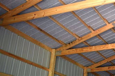 Metal Roof Ceiling Insulation | Shelly Lighting