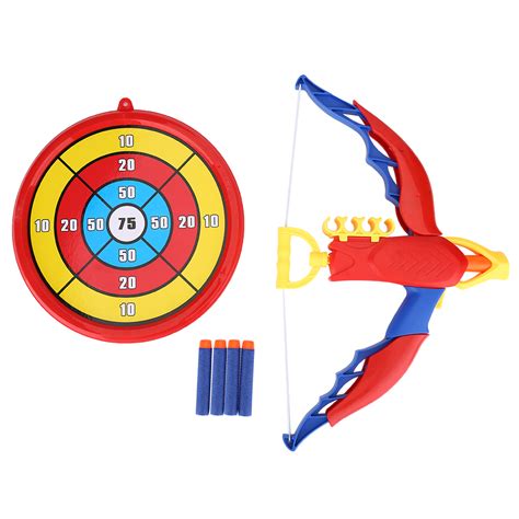 Kids Archery Bow and Arrow Toy Set with Target, Toy Archery Set for Kids(3-8 years old ) EVA ...