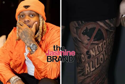 Lil Durk Shows Off His New Ink Collection, Which Includes A 'No Snitches Allowed' Tattoo ...