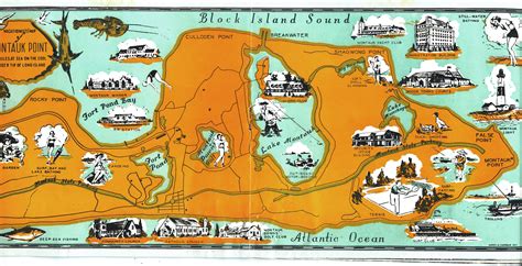 Throwback Thursday- Pictorial Maps - Montauk Library