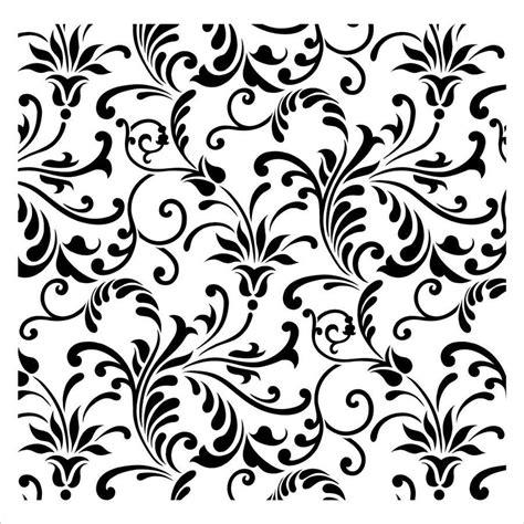 Designer Stencils Floral Swirl All Over Pattern Stencil | FS034 ...