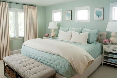 Stunning Coastal And Ocean Bedroom Design Ideas 30 | Seafoam green ...