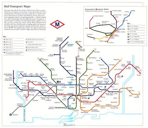 Spain Madrid Barcelona train rail maps