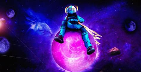 Wallpaper astro jack, fortnite, fantasy, pink planet, fan art, 2022 ...