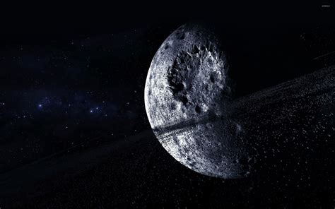 Space Wallpaper 4K Moon