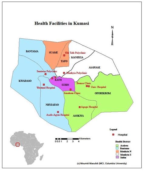 Kumasi Maps - Millennium Cities Initiative