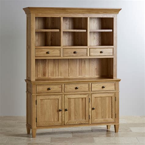 Classic Large Dresser in Natural Solid Oak | Oak Furniture Land