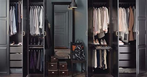 | dark-closet-organizationInterior Design Ideas.