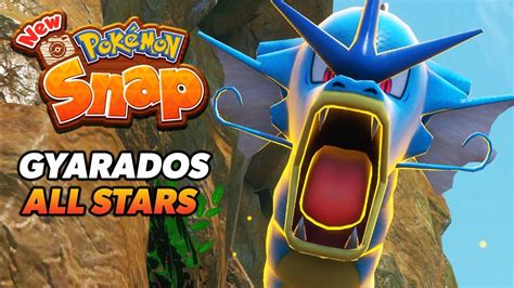 New Pokémon Snap Gyarados All Stars | Mightywide River | Belusylva ...