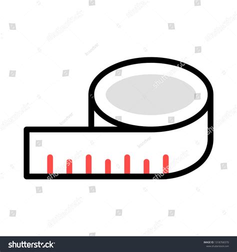 Measure Tape Meter Stock Vector (Royalty Free) 1318768370 | Shutterstock