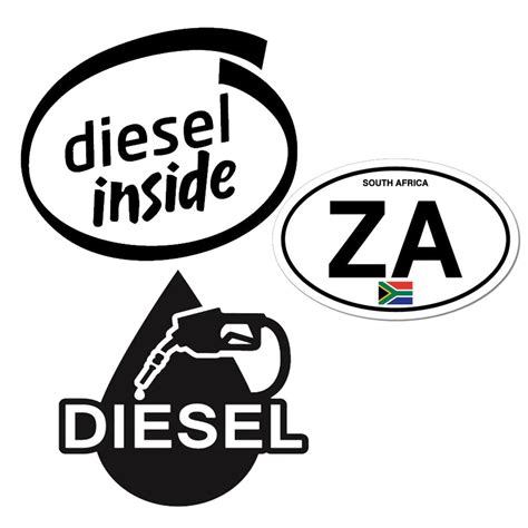 Diesel Tank Car Vinyl Sticker-3 Pack | Shop Today. Get it Tomorrow ...