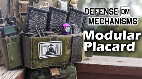 Defense Mechanism Modular Placard : Next generation placard system ...