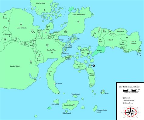 World Map Of Naruto - Show Me The United States Of America Map