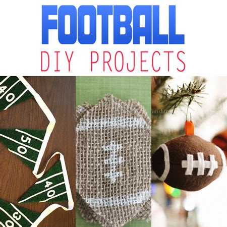 Football DIY Projects - The Cottage Market