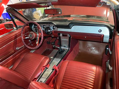 67 dash pad: Black, or color matched to interior? | Vintage Mustang Forums