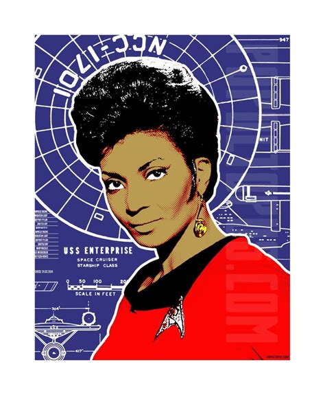 Uhura Art Card | RePop Gifts