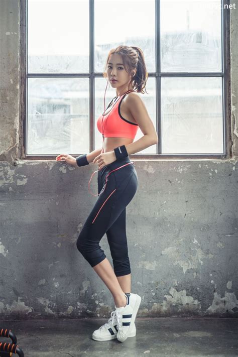 Korean Beautiful Model - An Seo Rin - Fitness Fashion Photography