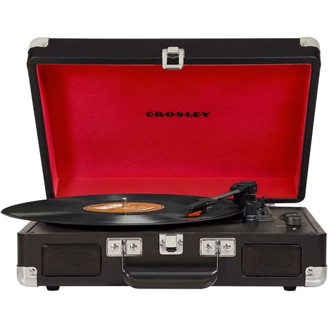 Crosley Cruiser Deluxe Portable Turntable Vinyl Record Player with ...