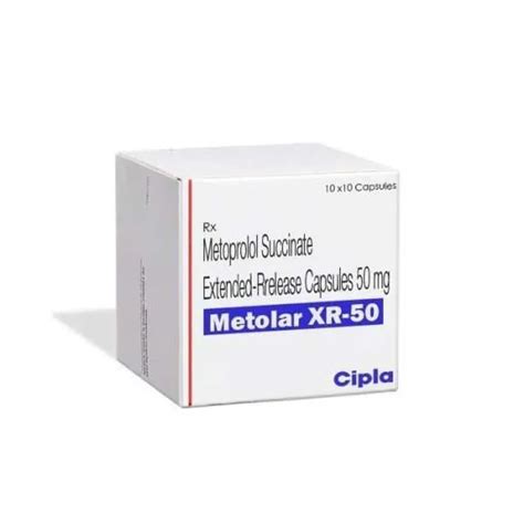 Metolar XR 50 (Metoprolol Succinate) - certifidemedi