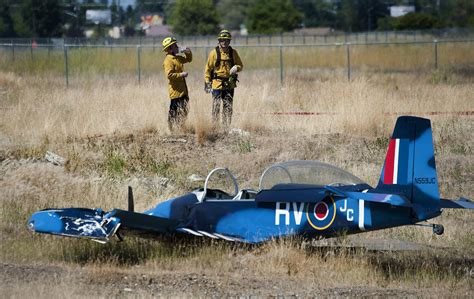 Small plane crashed in field near Hillyard; pilot sustained only minor injuries | The Spokesman ...