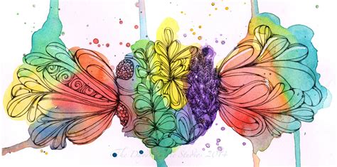 Watercolor #thedaydreamerie | Watercolor flowers, Doodle art, Watercolor