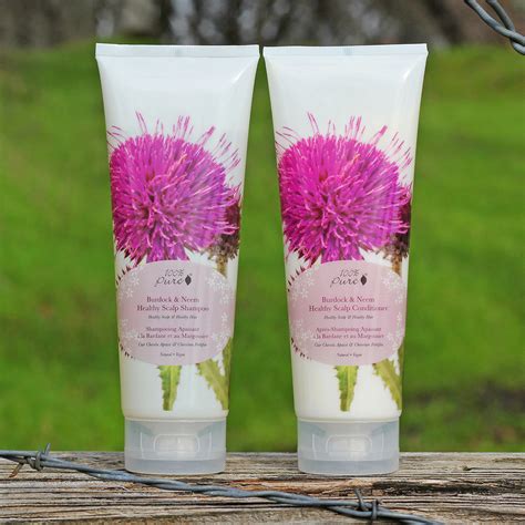 100% Pure - Burdock & Neem Healthy Scalp Shampoo and Conditioner