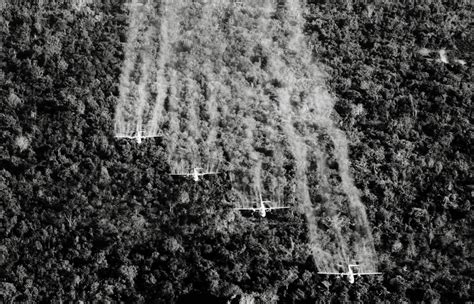 Spraying Agent Orange over Vietnam