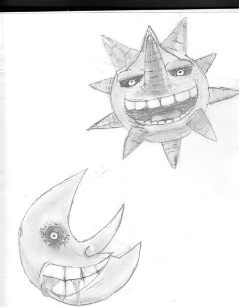 Soul Eater Sun and Moon by soulmasterpisces on DeviantArt