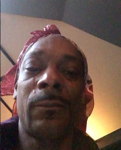 Snoop Dogg Sparks Concern as He Cries on Instagram | GIDIBASE