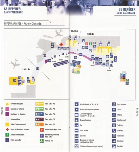 Toulouse-Blagnac Airport (TLS) terminal map (arrivals leve… | Flickr