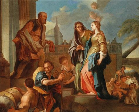 Sarah Leading Hagar to Abraham by Italian School-Neapolitan (18) on artnet