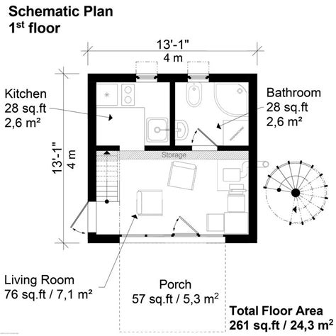 Small Tower House Plans