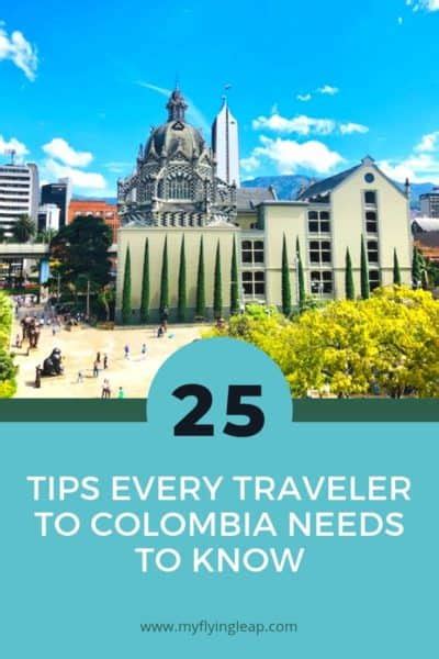 Travel Tips for Colombia - 25 Things to Know Before You Go - My Flying Leap