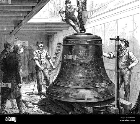 Bells of st pauls cathedral Black and White Stock Photos & Images - Alamy