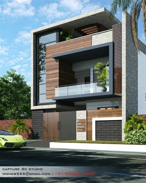 Front Elevation Designs For Two Floor House - Home Alqu