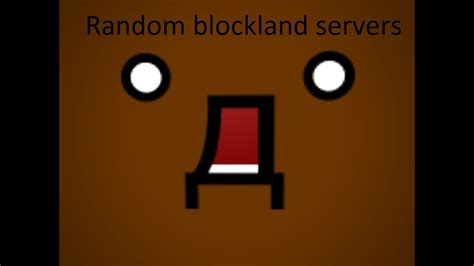 Joining Random Blockland Servers - YouTube