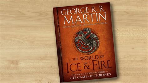 (book flip) The World of Ice & Fire: The Untold History of Westeros and the Game of Thrones ...