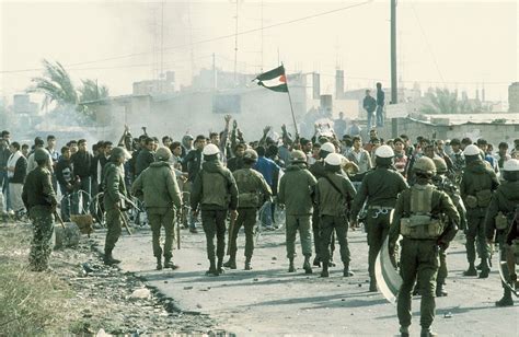 On This Day: First riots of the intifada, or Palestinian uprising ...