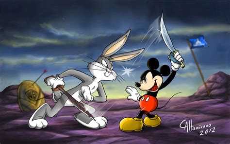 Bugs Bunny Fight Wallpapers - Wallpaper Cave