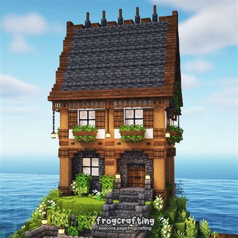 frogcrafting 🌿 on Instagram: “🪴a new starter house I built, trying to challenge myself to use th ...