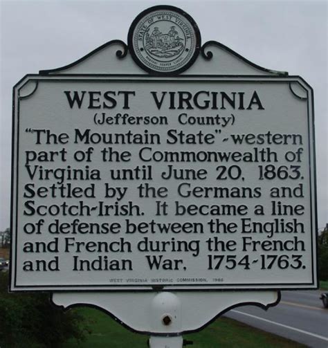 Virginia - West Virginia - West Virginia Historical Markers on ...