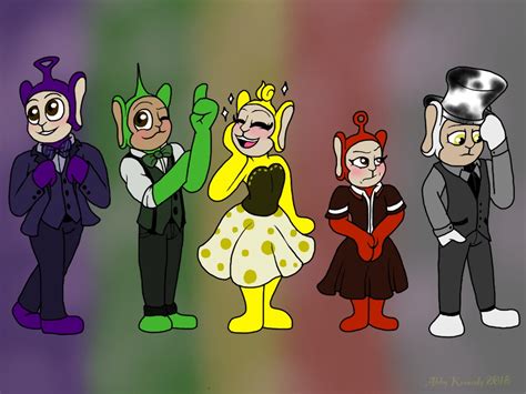 Fancy Teletubbies by ShinySmeargle on DeviantArt