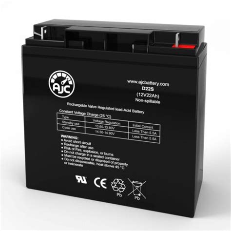 Solar Booster Pac ES5000 12V 22Ah Jump Starter Replacement Battery | eBay