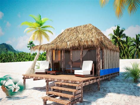 Hotel & Beach Club Tulum | Beach cottage decor, Bamboo house design, Beach cottages