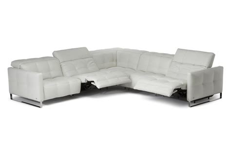 Natuzzi Italia Philo Sectional with Power Recliners - Furnitalia | Contemporary Italian ...