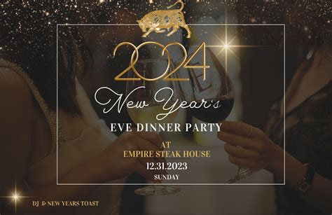 New Year's Eve at Empire Steak House! - Empire Steak House | Finest Cuts of Steak in NYC