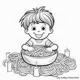Coloring House Noodle Twisty Worksheet Pages Twistynoodle Lane Happy  sketch template