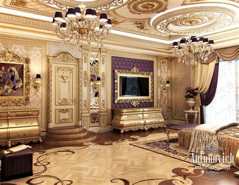 Master Bedroom For Luxury Royal Palaces – Classical Interior Design | Luxury bedroom master ...