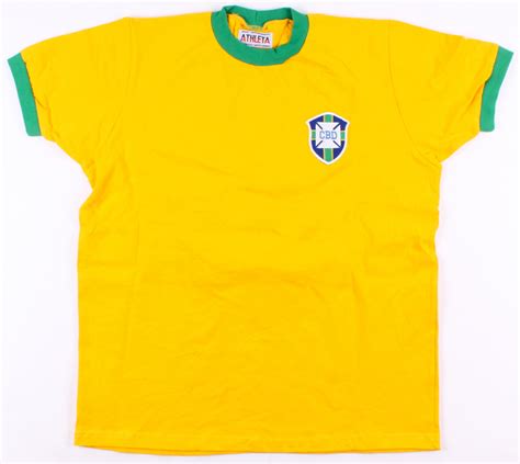 Pele Signed Brazil Jersey (PSA Hologram) | Pristine Auction