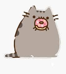 pusheen #cat #donut - Pusheen Cat Eating Donut , Free Transparent Clipart - ClipartKey | Pusheen ...